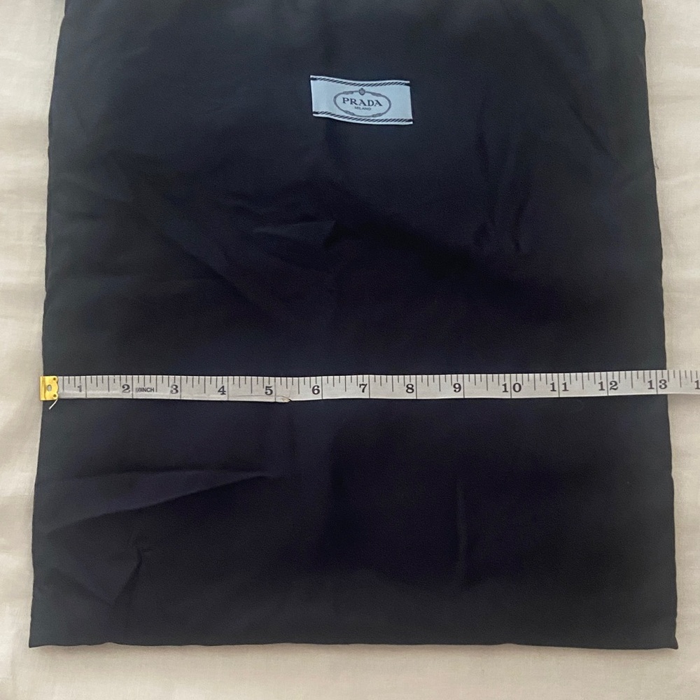Prada Satin Dust Bag Fleece Lined 13”x 15” Excellent Condition. - Picture 2 of 6